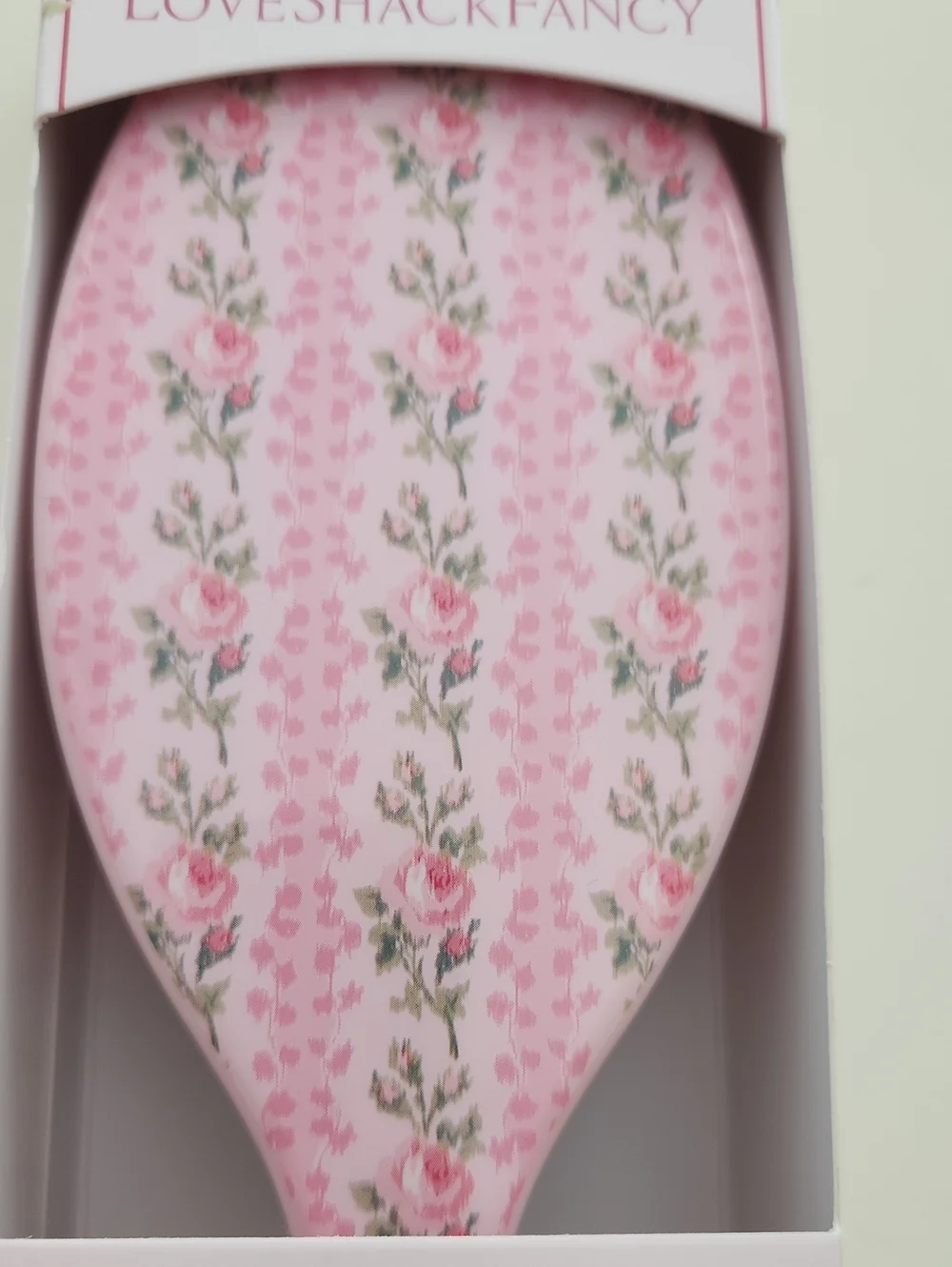 LoveShackFancy x Wet Brush Original Detangler Hair Brush Pink Floral New